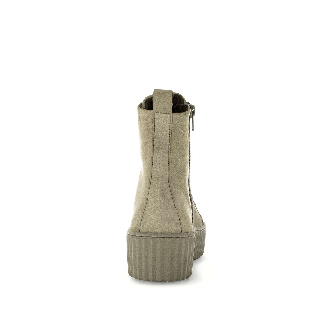 Gabor fashion Schnürstiefelette grün