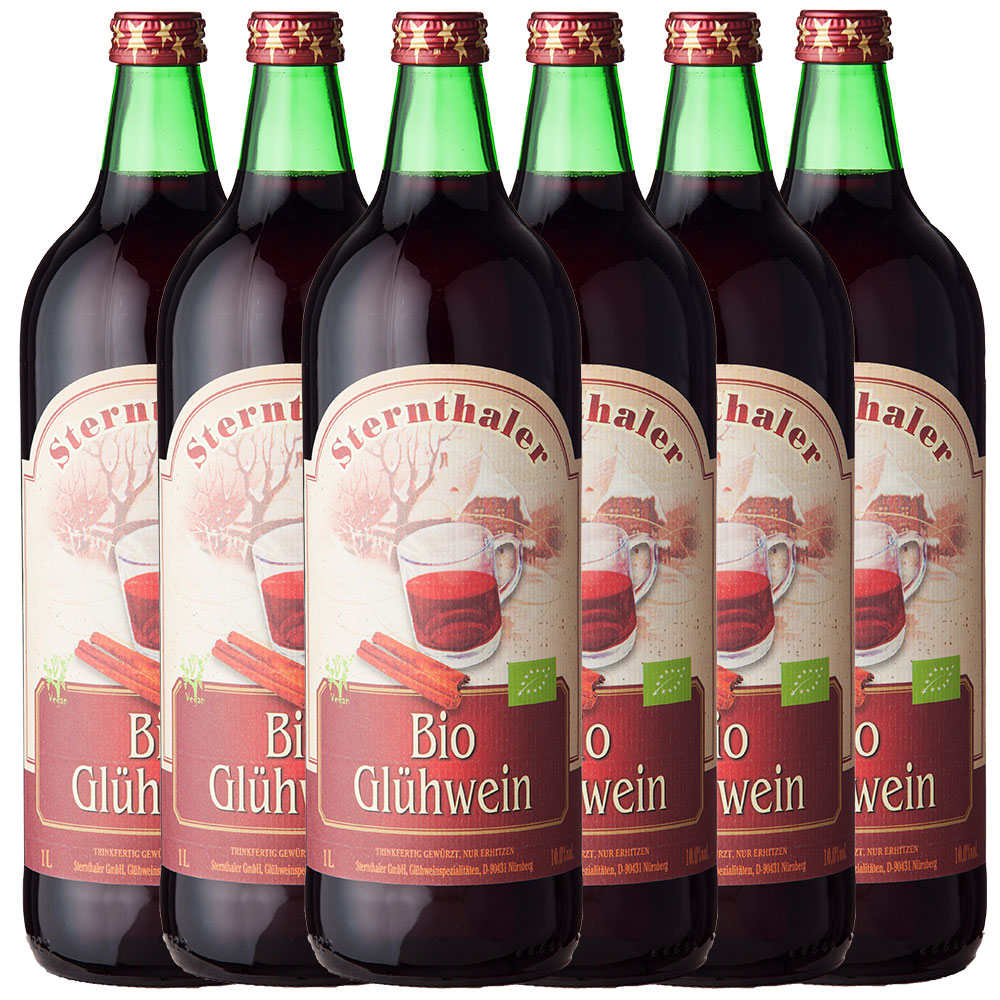 Sternthaler Bio Glühwein 6er Karton