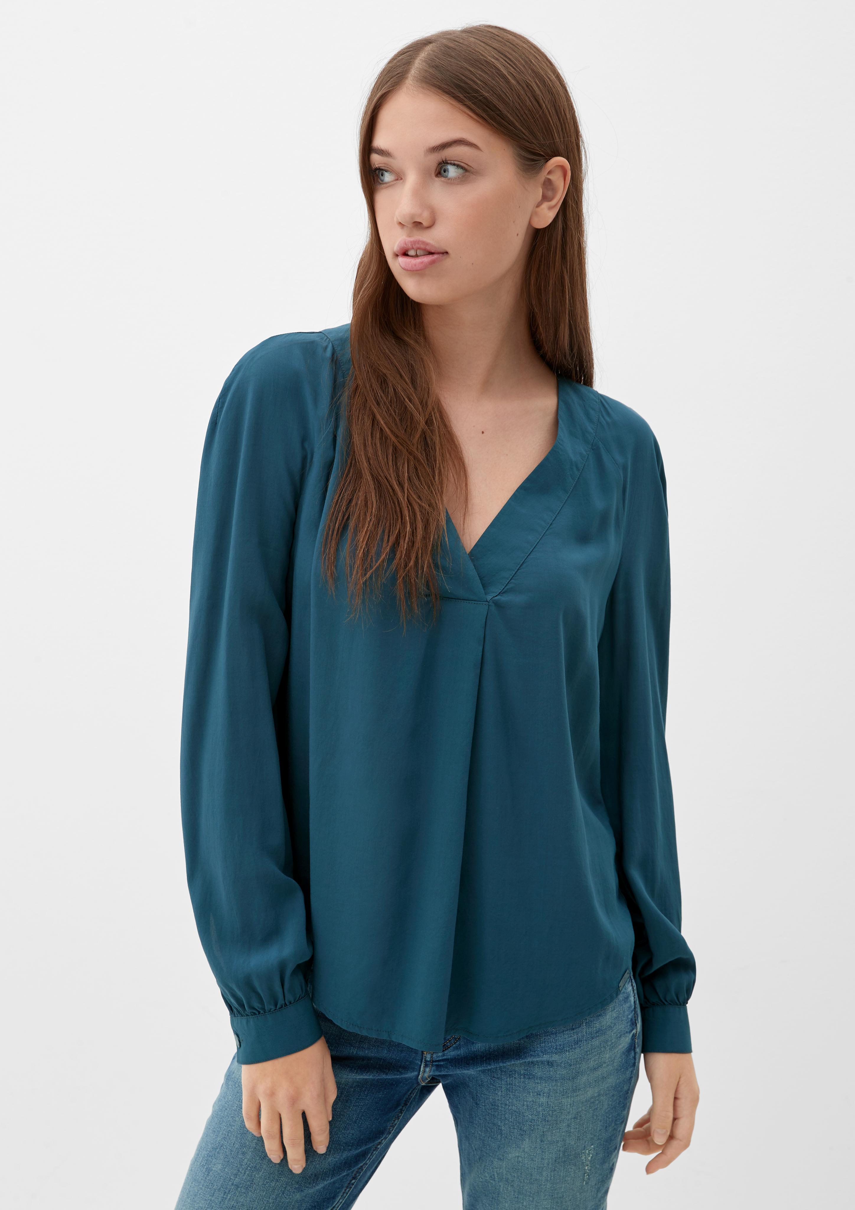 Fließende Viskosebluse  2117751-6985