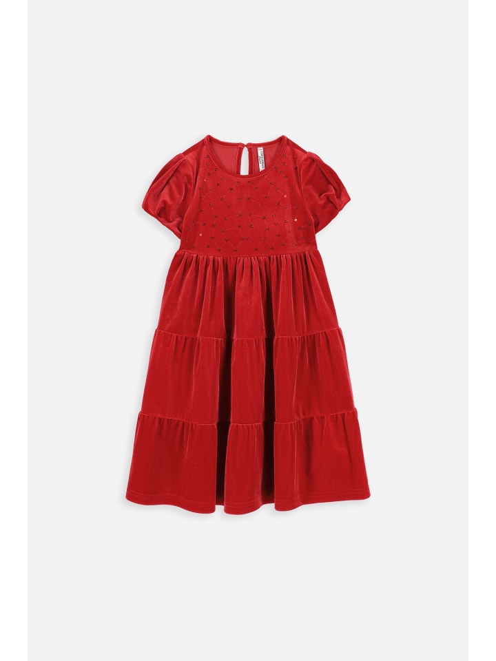 Coccodrillo Stoffkleid in rot günstig kaufen
