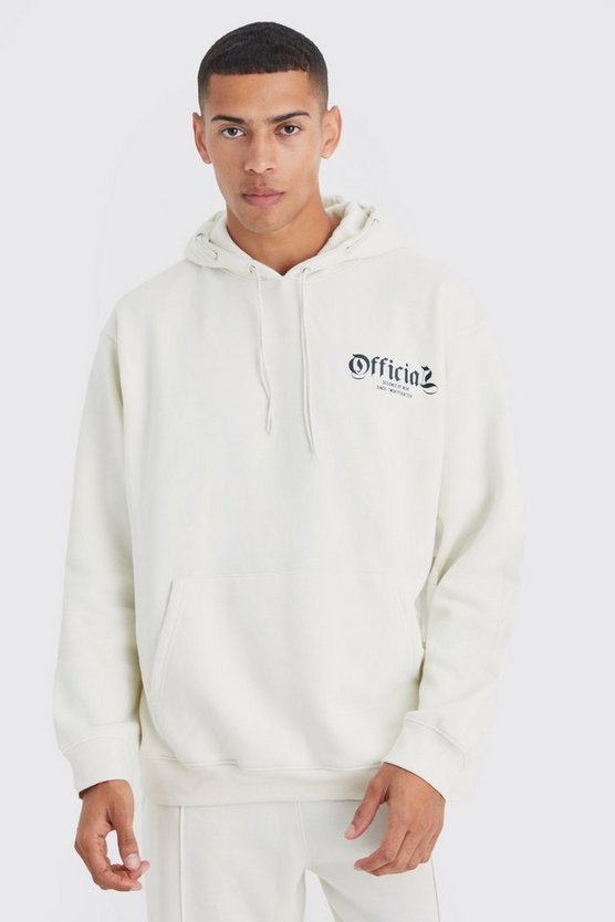 Official Oversize Hoodie mit Kordelzug-Detail
