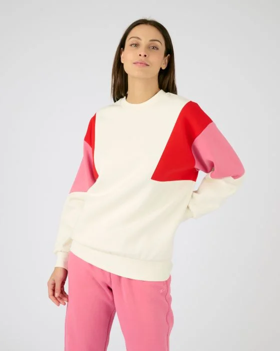 Sweat-shirt colorblock Thermolactyl