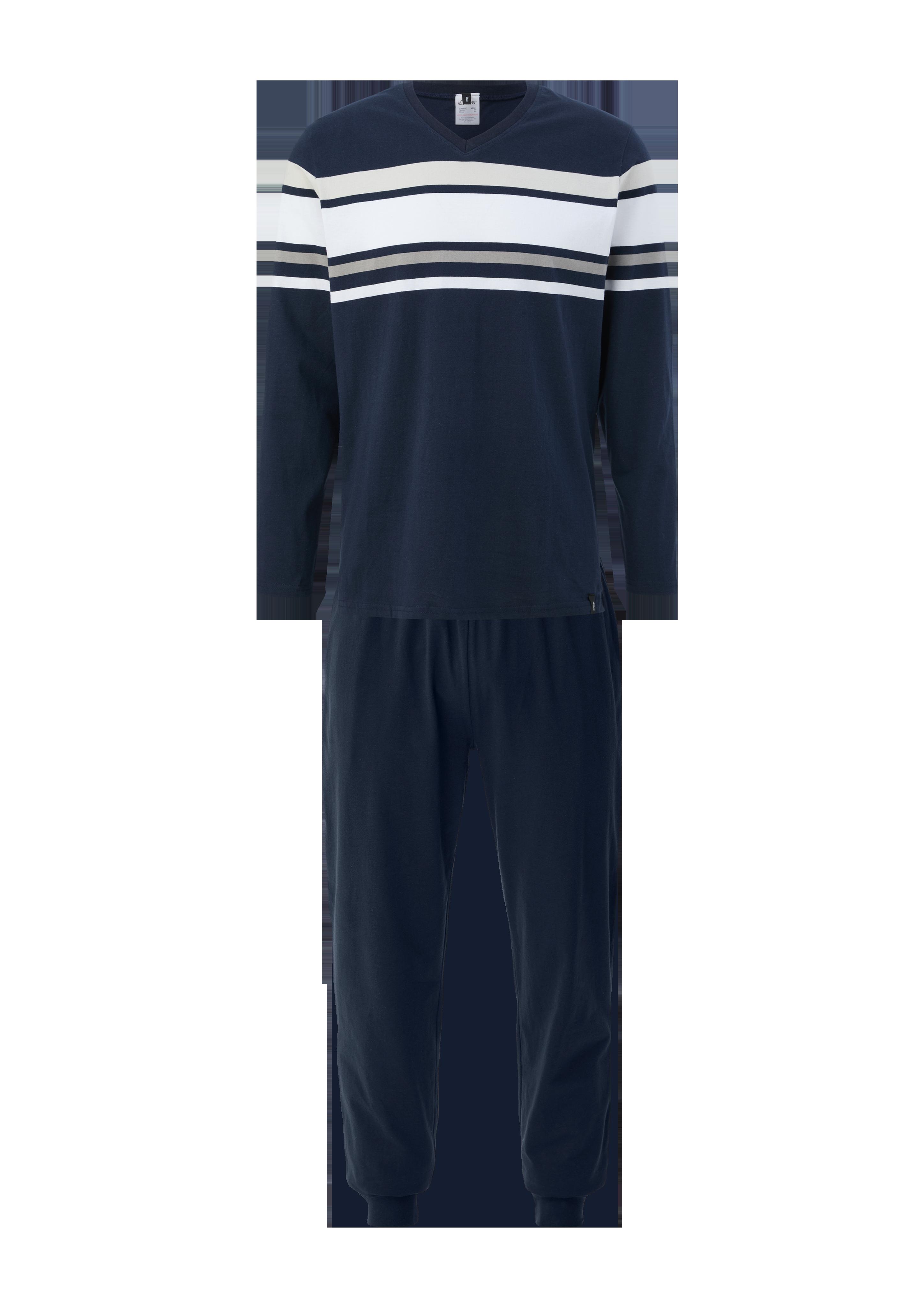 Pyjama mit Streifen  6007554-58B1