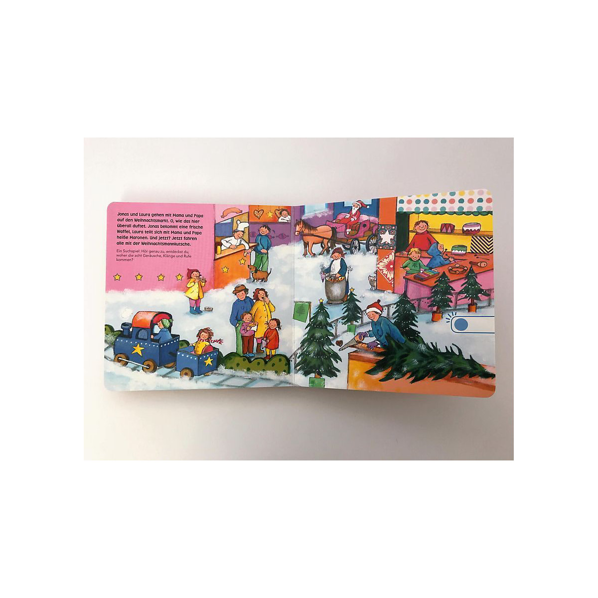 Hör mal: O Tannenbaum, Soundbuch mit Geräuschen