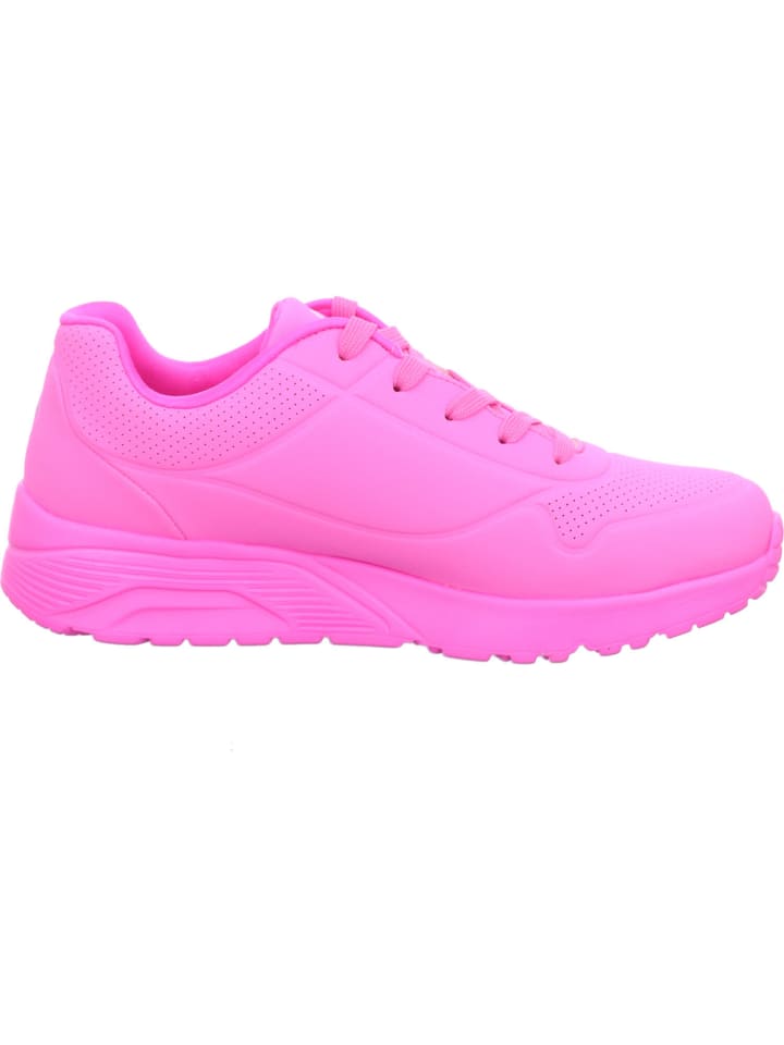 Skechers Mädchen Halbschuhe UNO LITE - METALLIC LOVE in Rot günstig kaufen