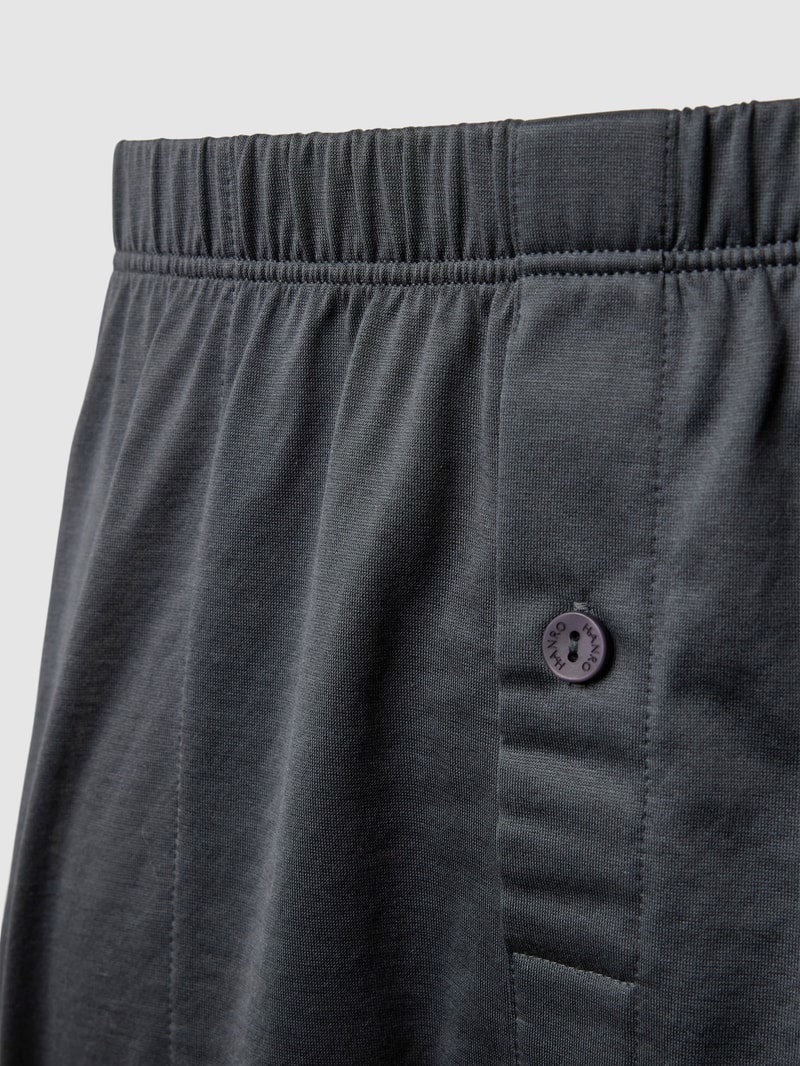 Boxershorts mit elastischem Bund in dunkelgrau