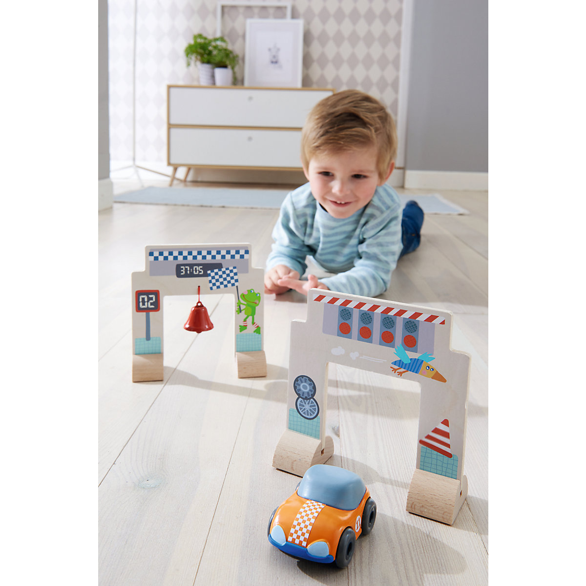 HABA 303058 Kullerbü - Themenset Rennstrecke