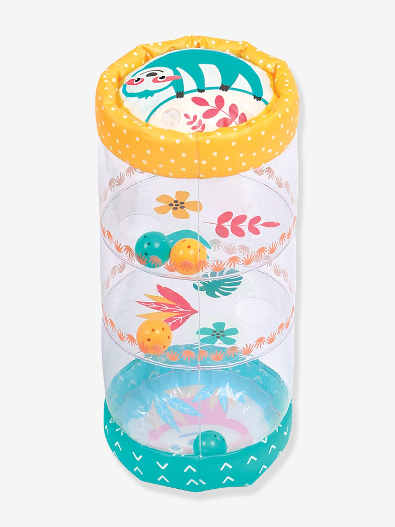 Baby Roller Paresseux LUDI multicolore