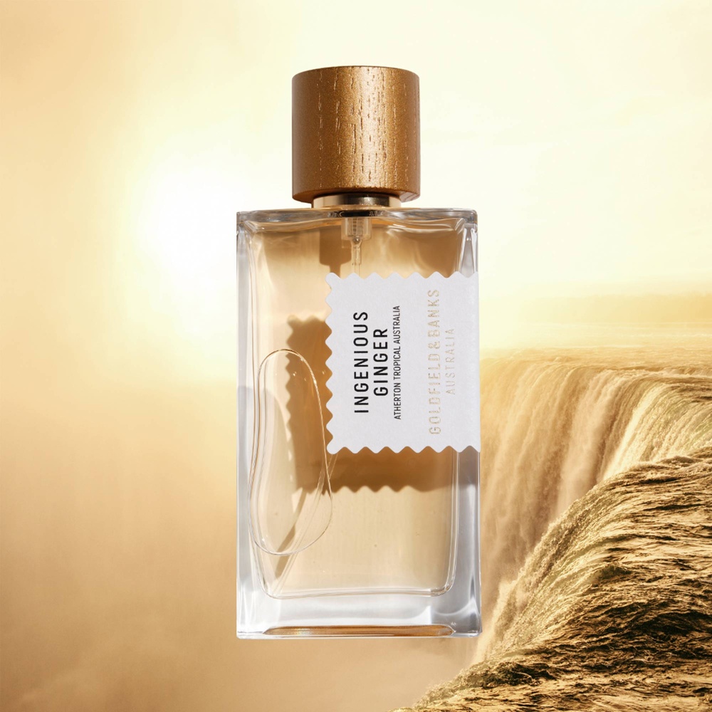 goldfield & bank Ingenious Ginger Perfume 100ml Natural Spray Glass Bottle 3.4 fl. oz. Eau de Parfum