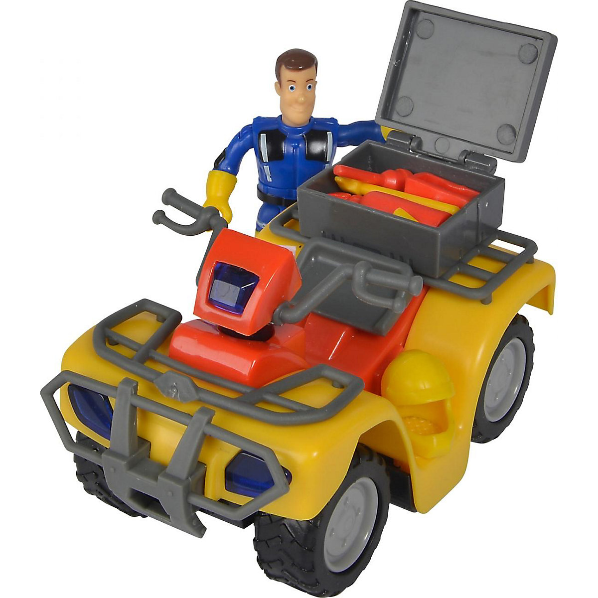 Feuerwehrmann Sam Mercury-Quad mit Figur