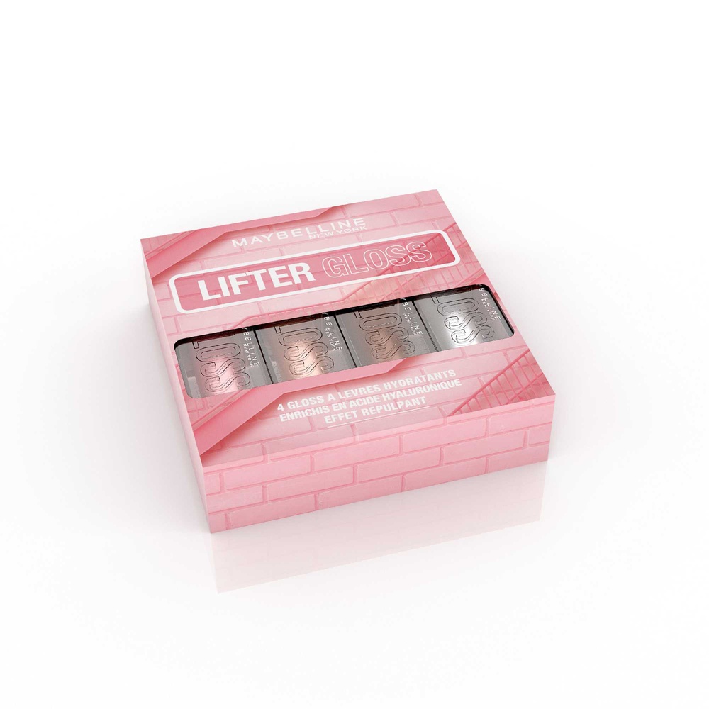 Maybelline New York Coffret Lifter Gloss Coffret Gloss 4 Teintes