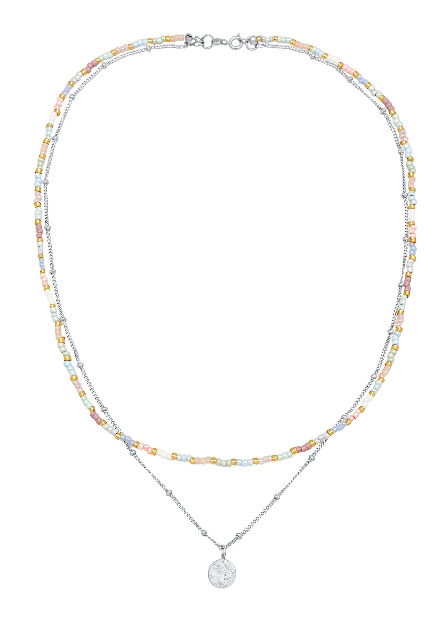Elli Elli ogrlica za pelene za žene, privjesak, najlonski lančić, 925 srebro, ljeto/plaža, 42 cm