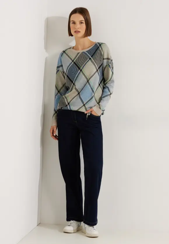 CECIL Jacquard Strickpullover