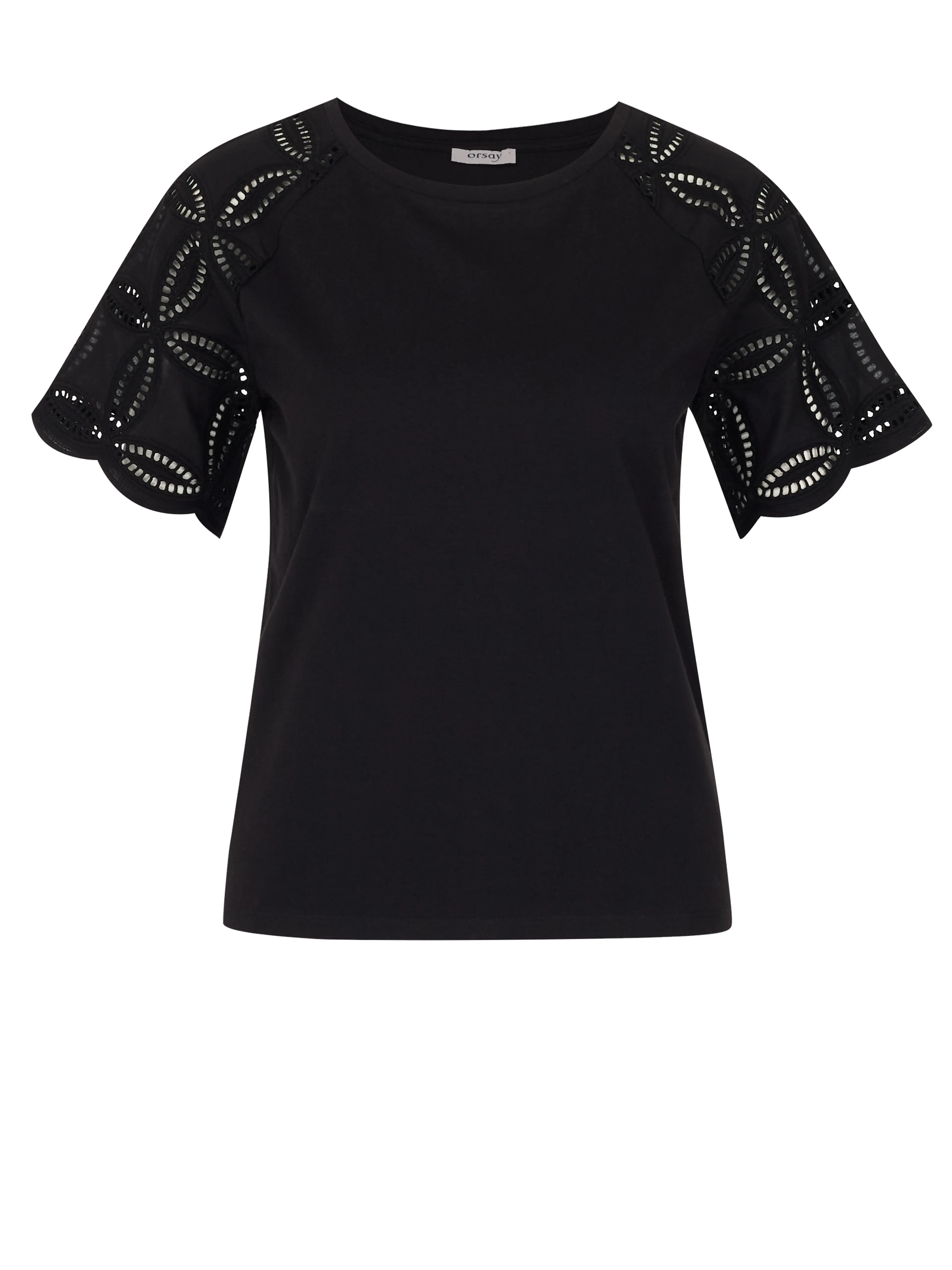 Schwarzes Damen-T-Shirt ORSAY