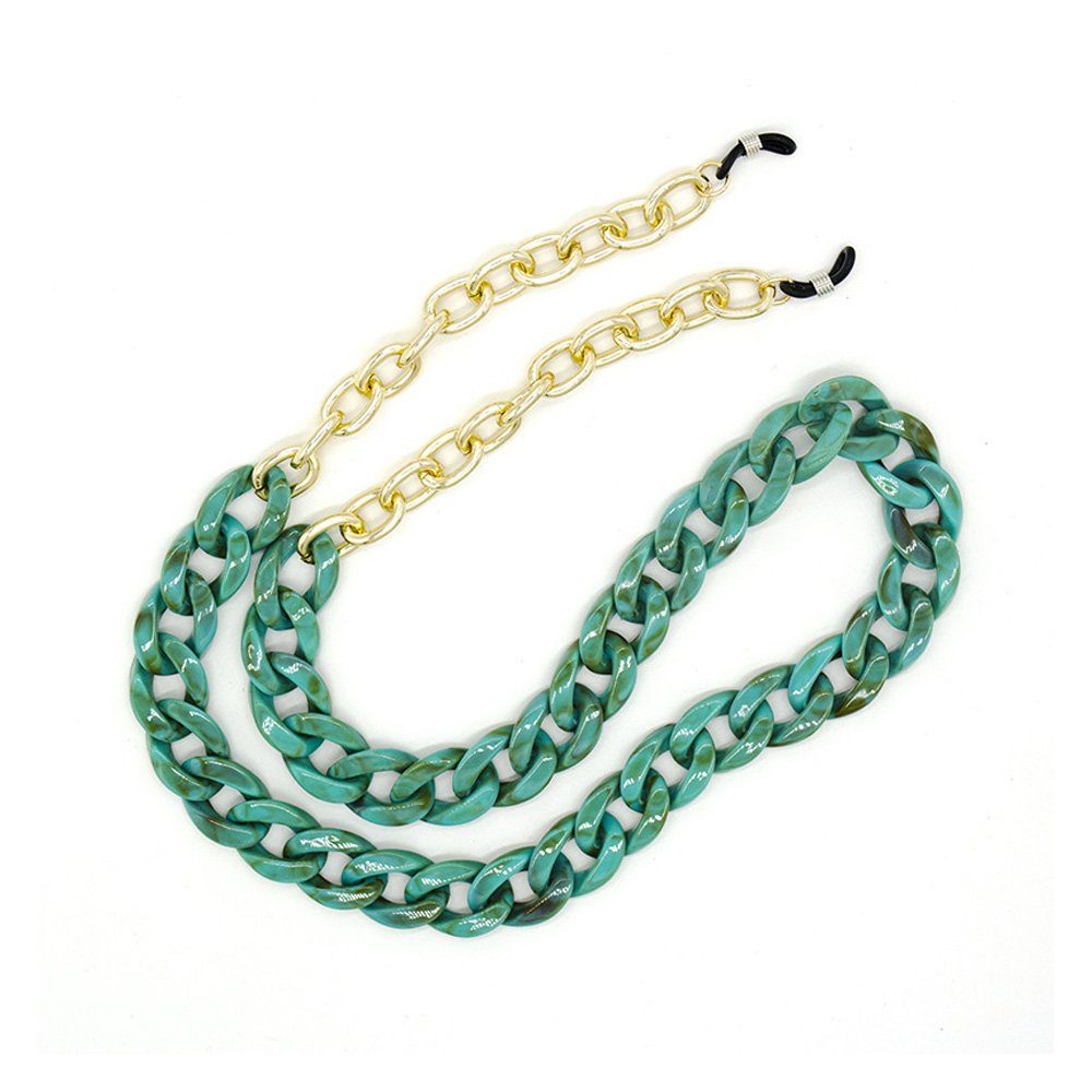 Tian Dee Brillenkette Glaskette Mode Acryl Gesichtsmaskenkette Frauen Sonnenbrillen Kette