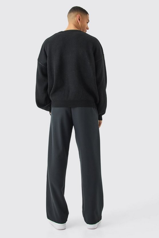 Oversize Skater-Hose mit Kordelzug