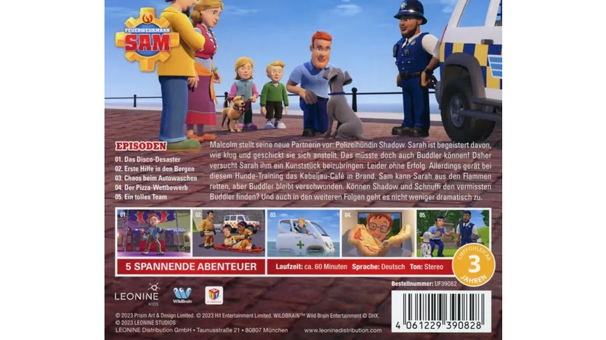 Feuerwehrmann Sam - Staffel 13 CD 1