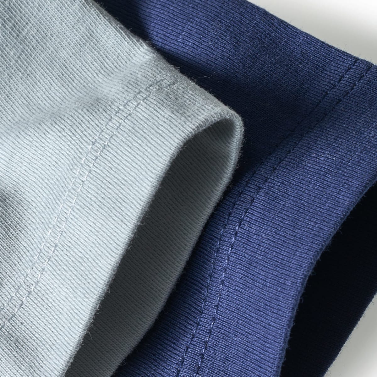 Langarmshirts, blau, Gr. 104, 2 St