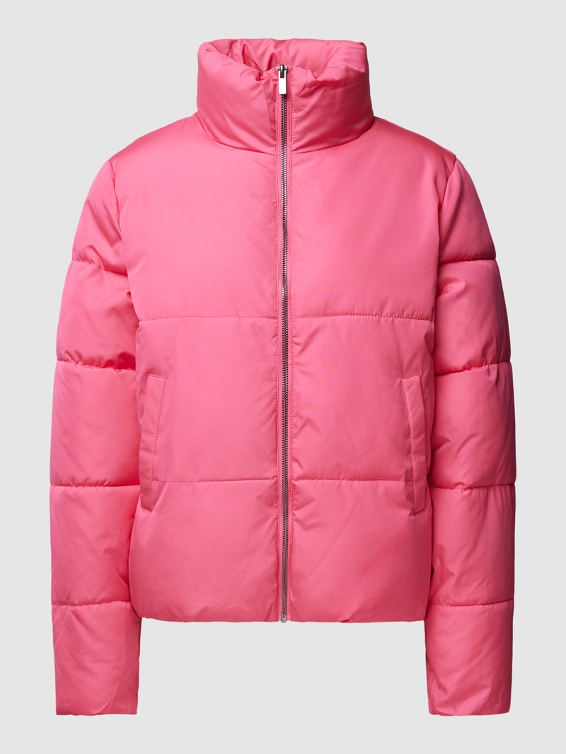 Steppjacke mit Stehkragen Modell 'TATE' in pink