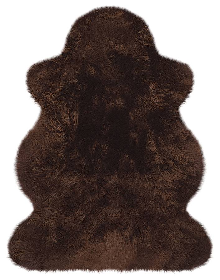 Australisches Lammfell Braun 68 x 100 cm