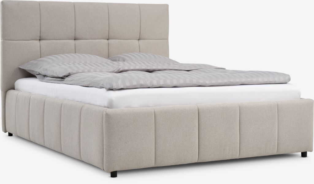 VEMMELEV VEMMELEV sengeramme 150x200cm beige stoff