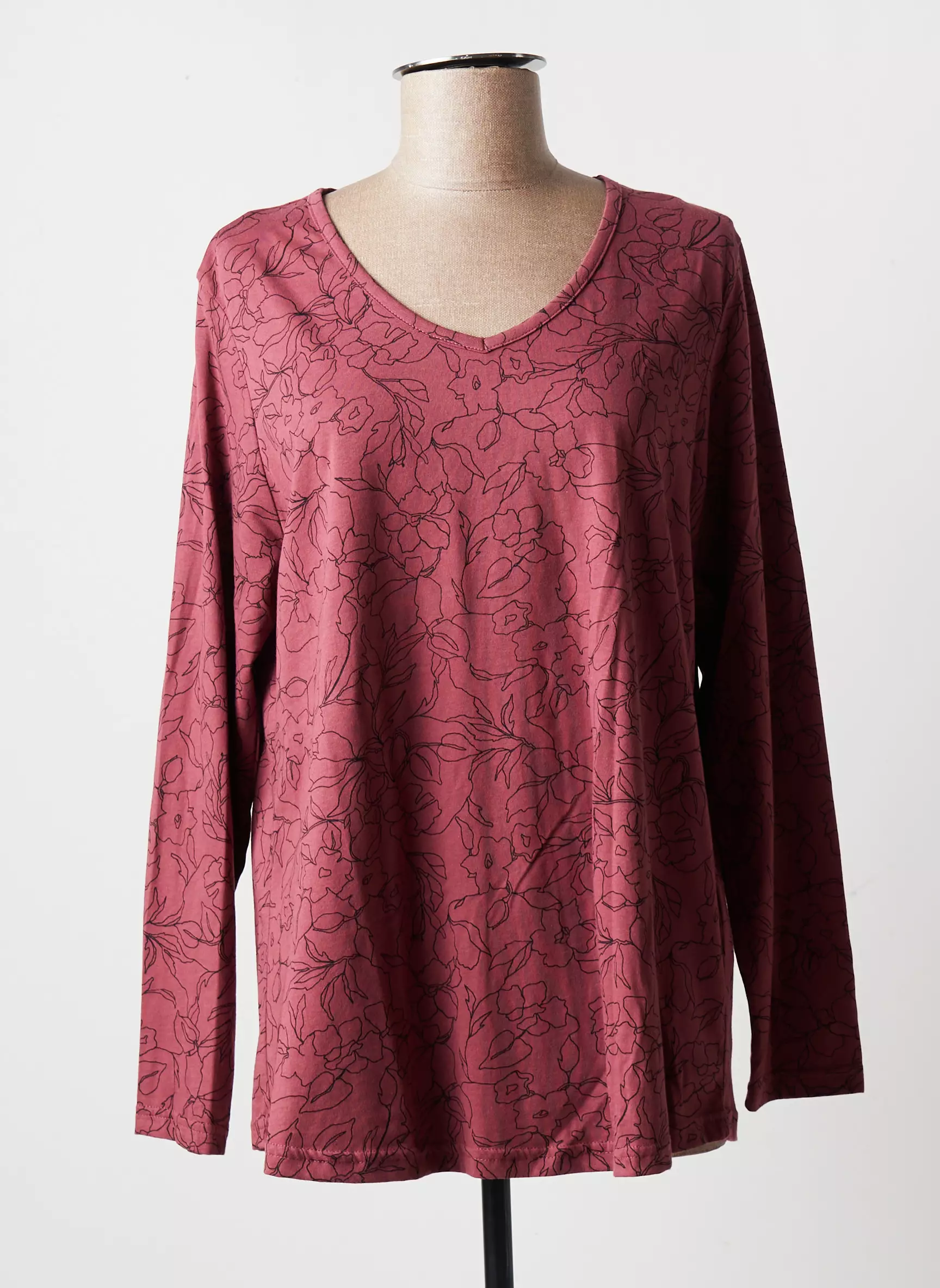 Ciso Tshirts Femme couleur rouge