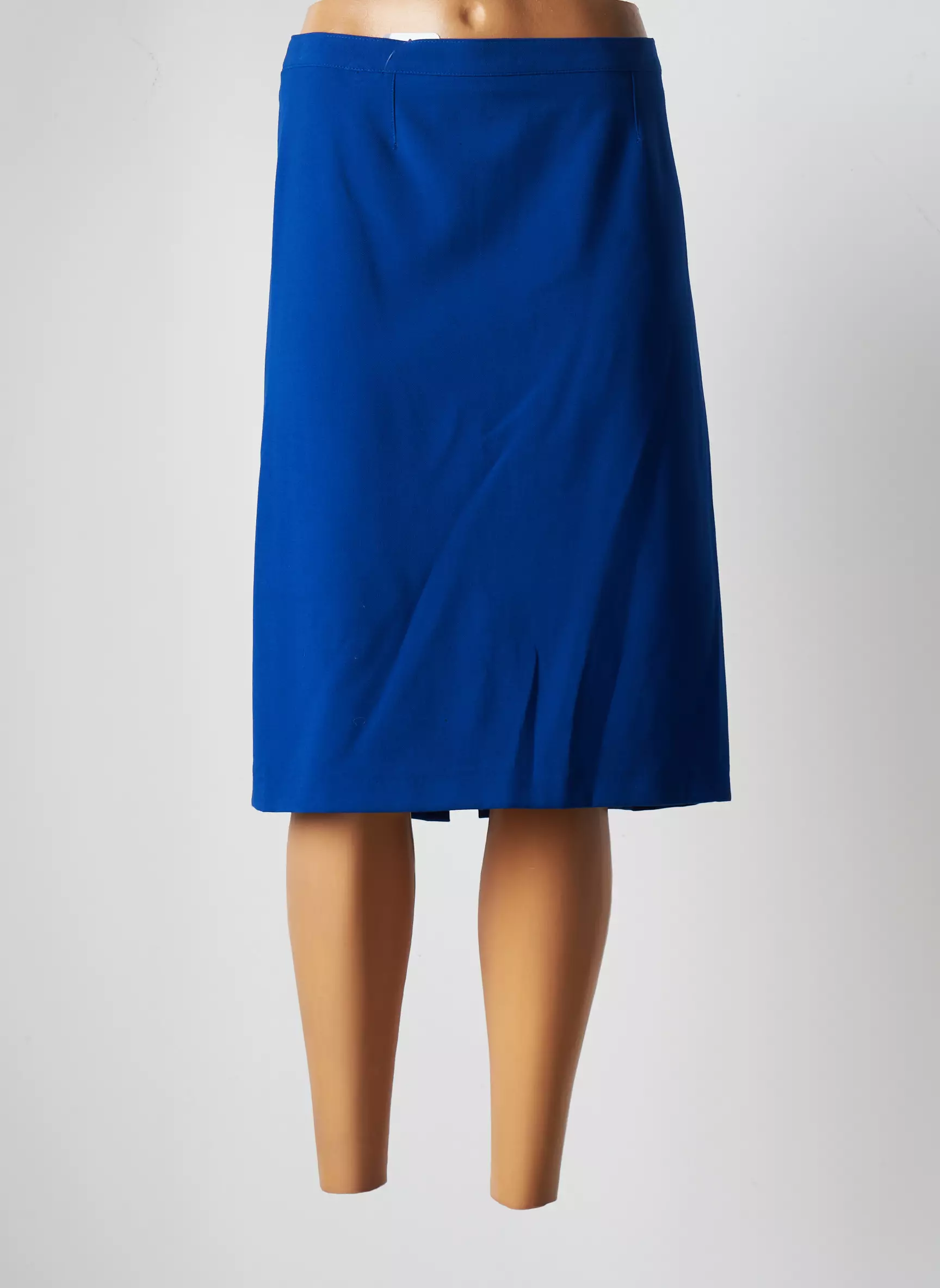Jumfil Jupes Mi Longues Femme couleur bleu