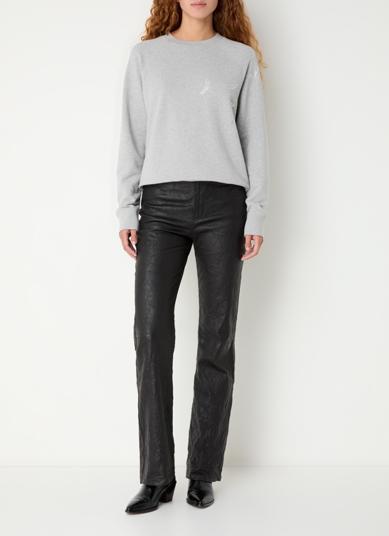Zadig&Voltaire Upper sweater with rhinestones