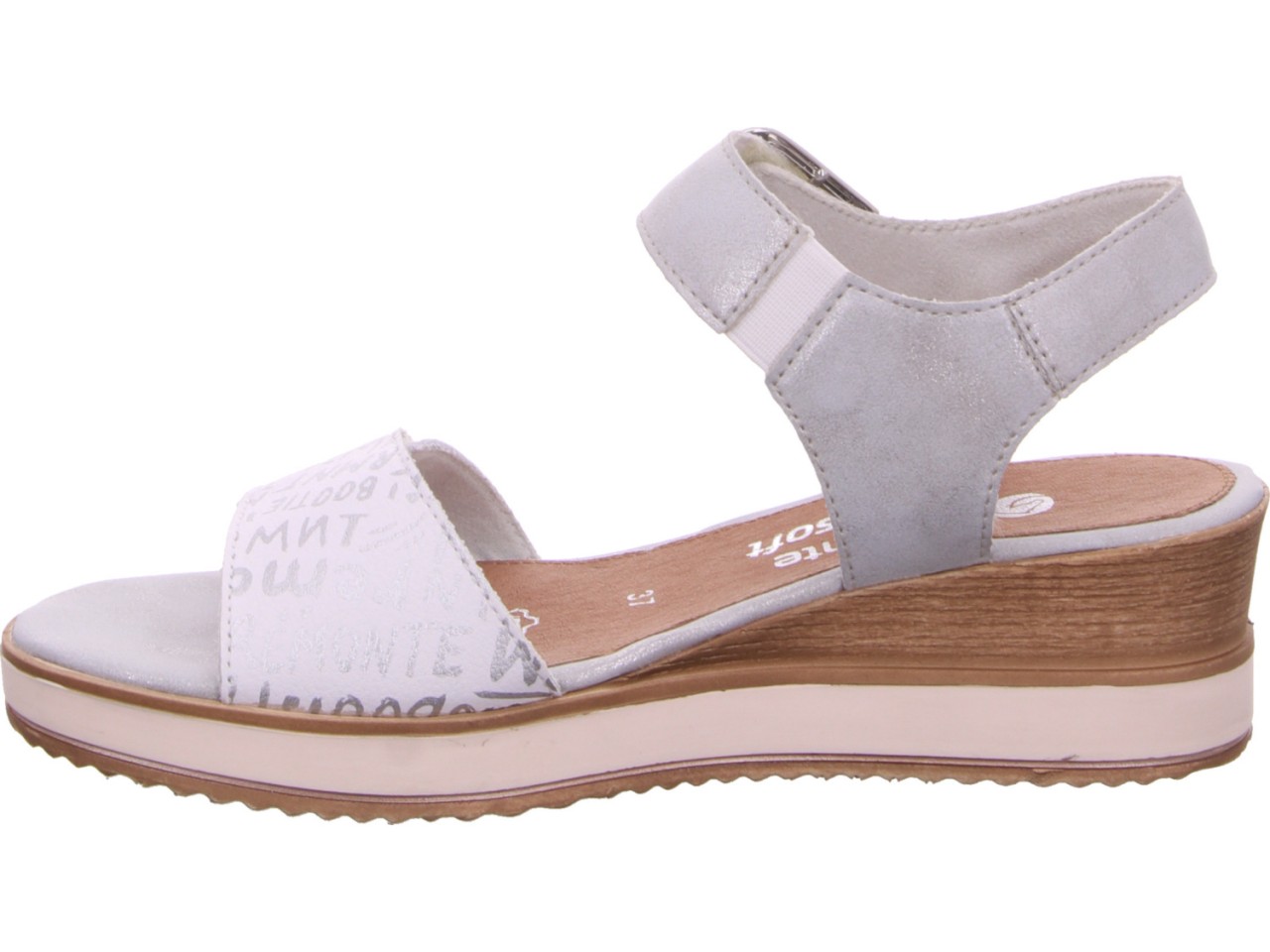 REMONTE Klassische Sandalen grau