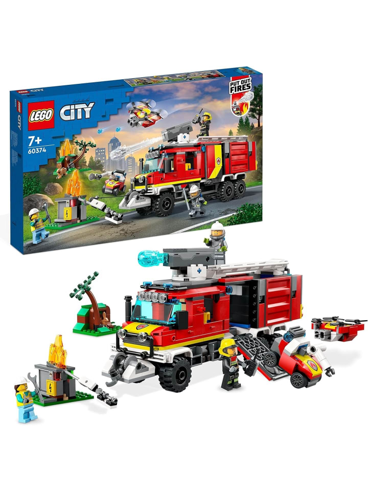 LEGO City Einsatzleitwagen der Feuerwehr in Mehrfarbig ab 7 Jahre günstig kaufen onesize