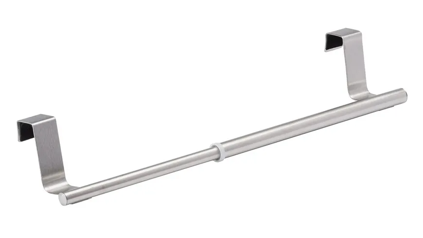 WENKO Tür-Handtuchstange Teleskop 22-35cm Silber matt