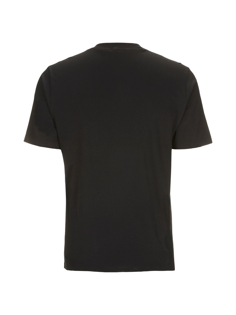 T-Shirt aus Baumwolle im 2er-Pack in schwarz