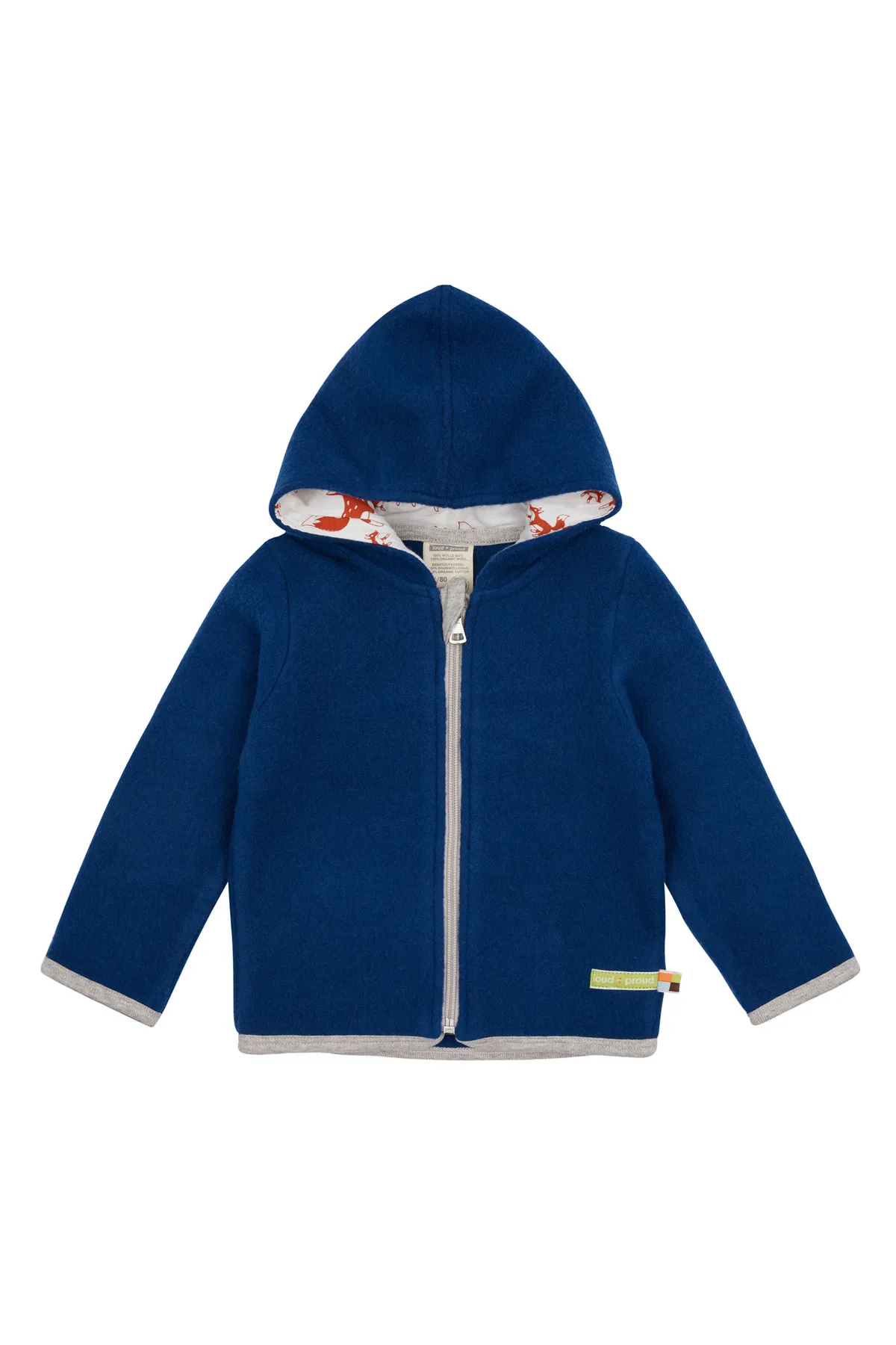 loud + proud  Jacke Warmes Wollfleece