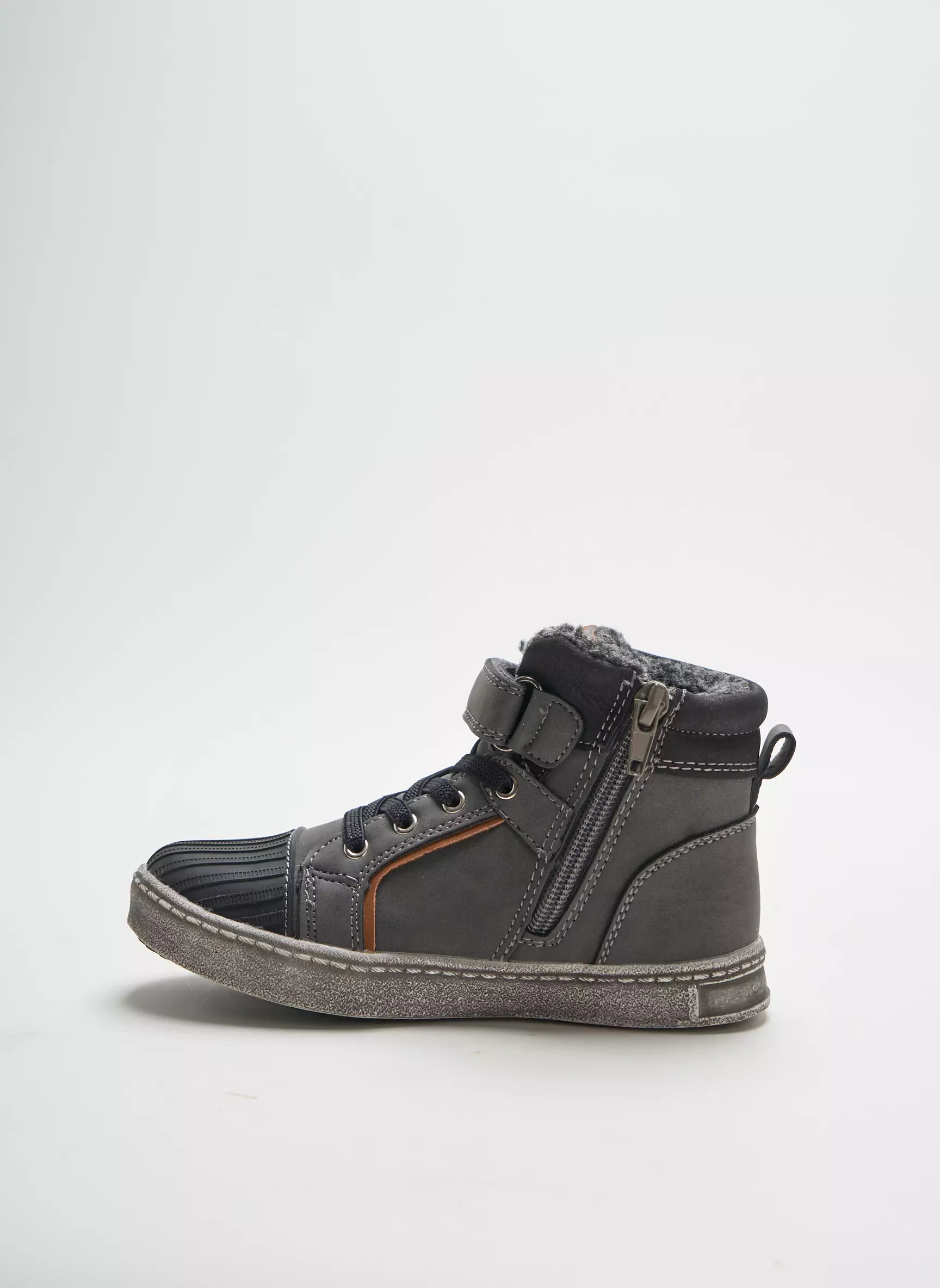 Sk8 Bottines Garcon couleur gris