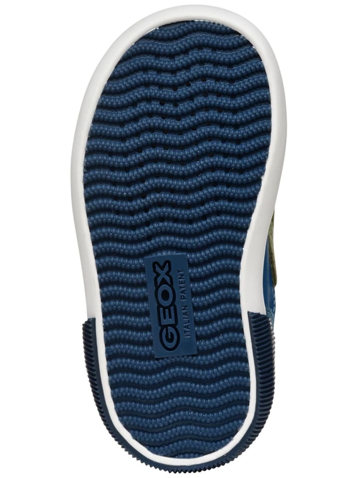 Geox Sneaker in Blau/Braun günstig kaufen
