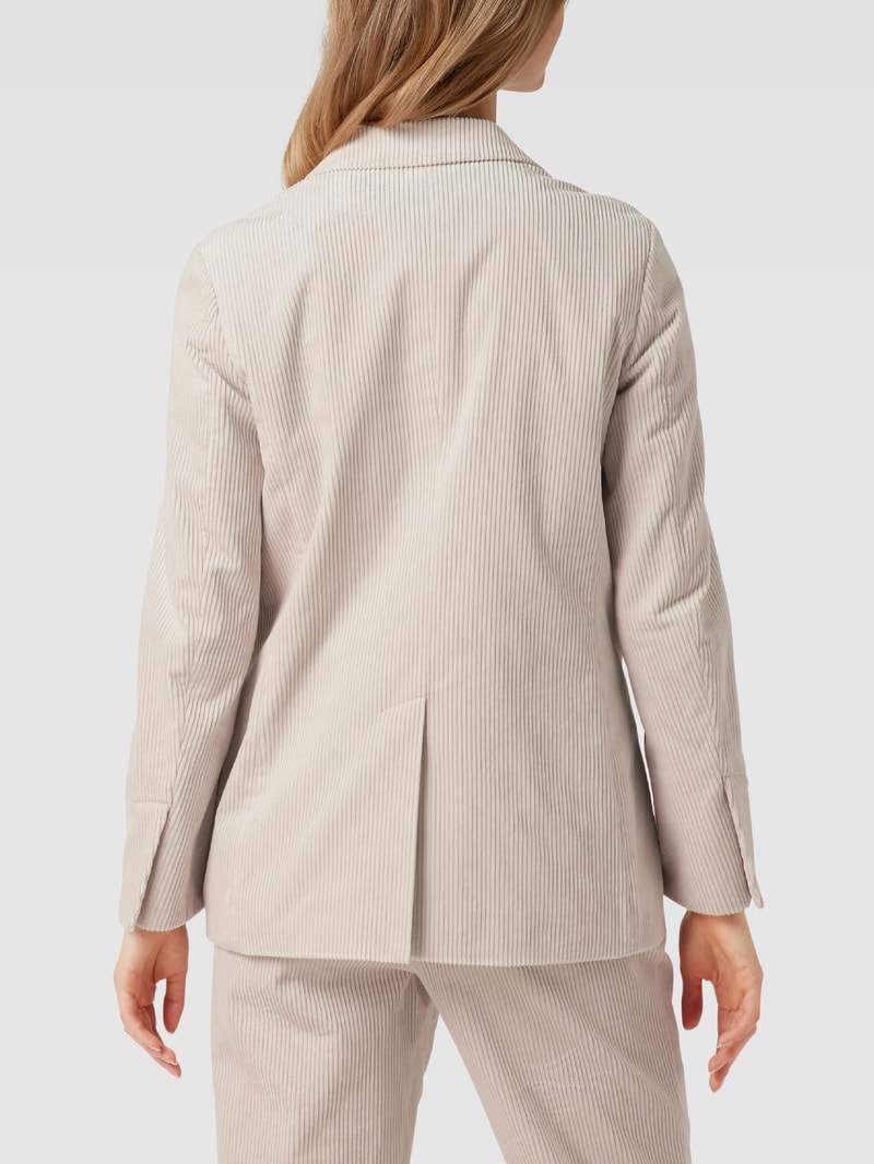 Blazer aus Cord in beige