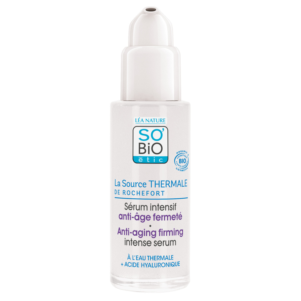 LÉA NATURE SO BiO étic Sérum anti-âge fermeté, haute tolérance- Eau thermale de Rochefort Sérum