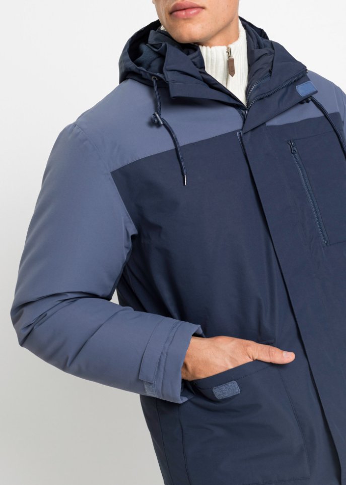 3 in 1-Funktionswinterjacke mit Stepp-Innenjacke