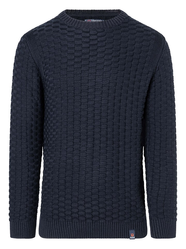 Timezone Pullover in Dunkelblau günstig kaufen