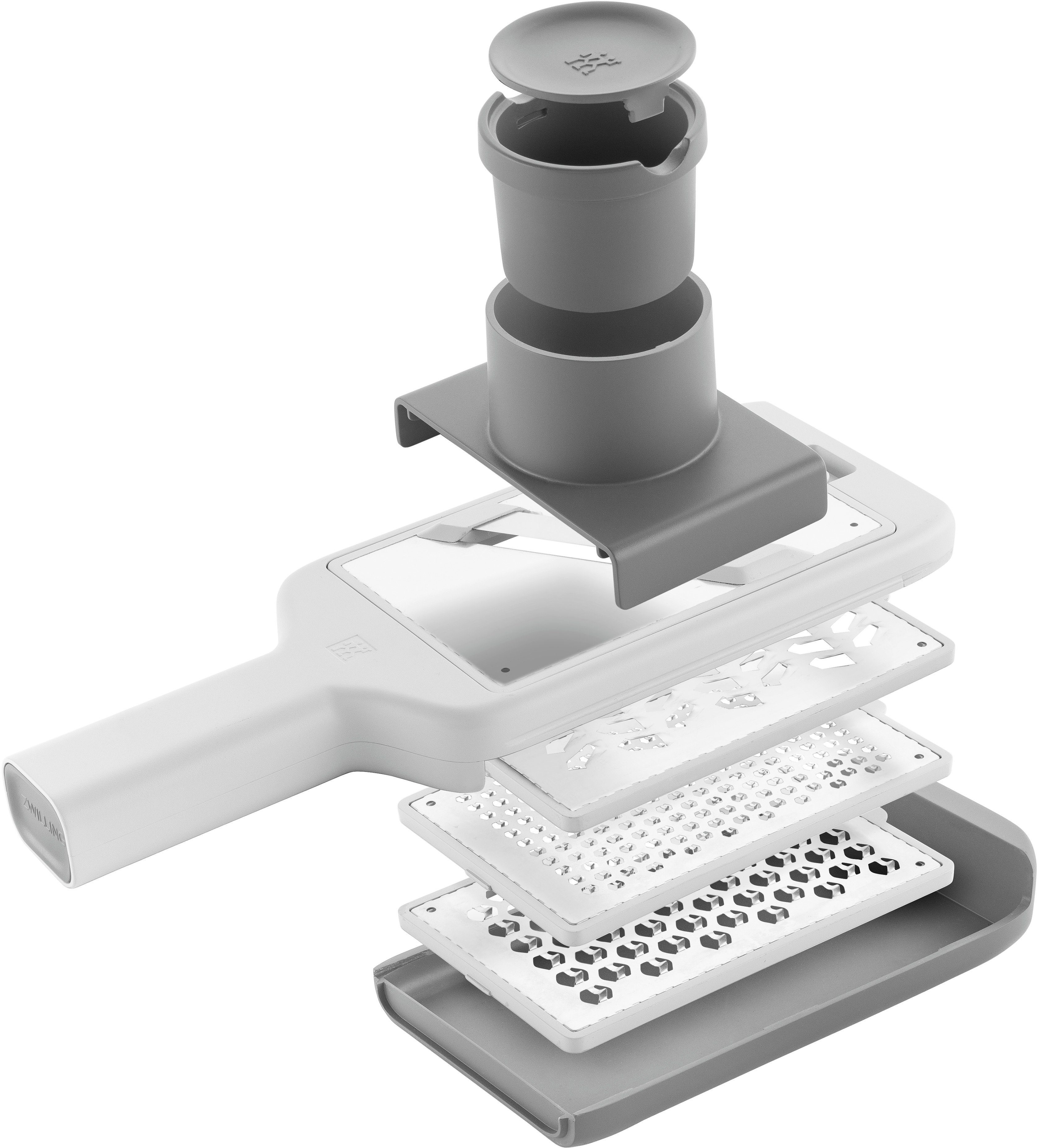 Zwilling Aufbewahrungssystem Fresh & Save Aufbewahrungsbox, Borosilikatglas, Kunststoff, Silikon, (Set, 9-tlg), Borosilikatglas, Kunststoff, Silikon,inkl. Multifunktionsreibe