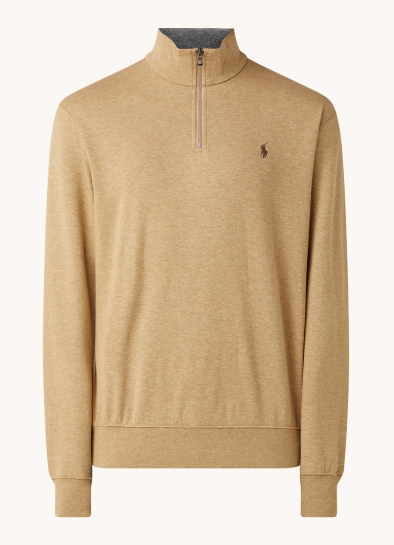 Pulover cu fermoar cu jumătate de fermoar Ralph Lauren