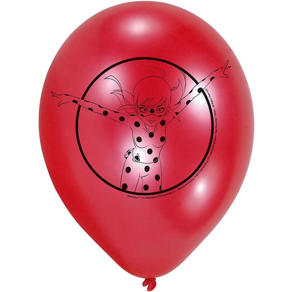 Luftballons Miraculous, 6 Stück