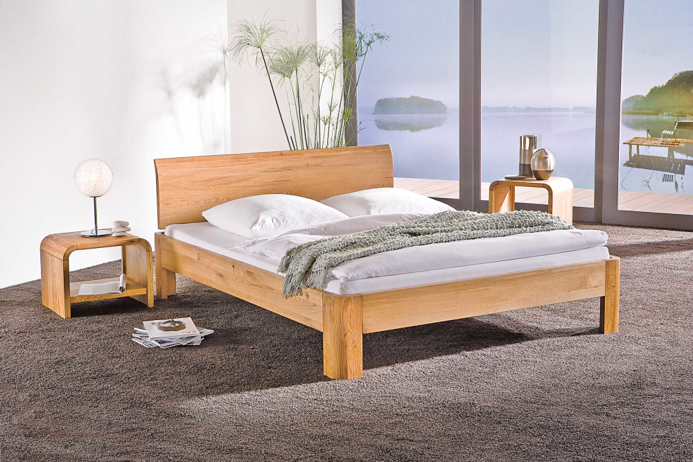 Holzbettgestell Oak-Line Modul
