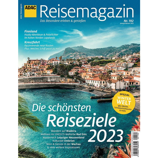 ADAC REISEMAGAZIN MIT TITELTHEMA TOP-REISETHEMEN 2023 - Reiseführer