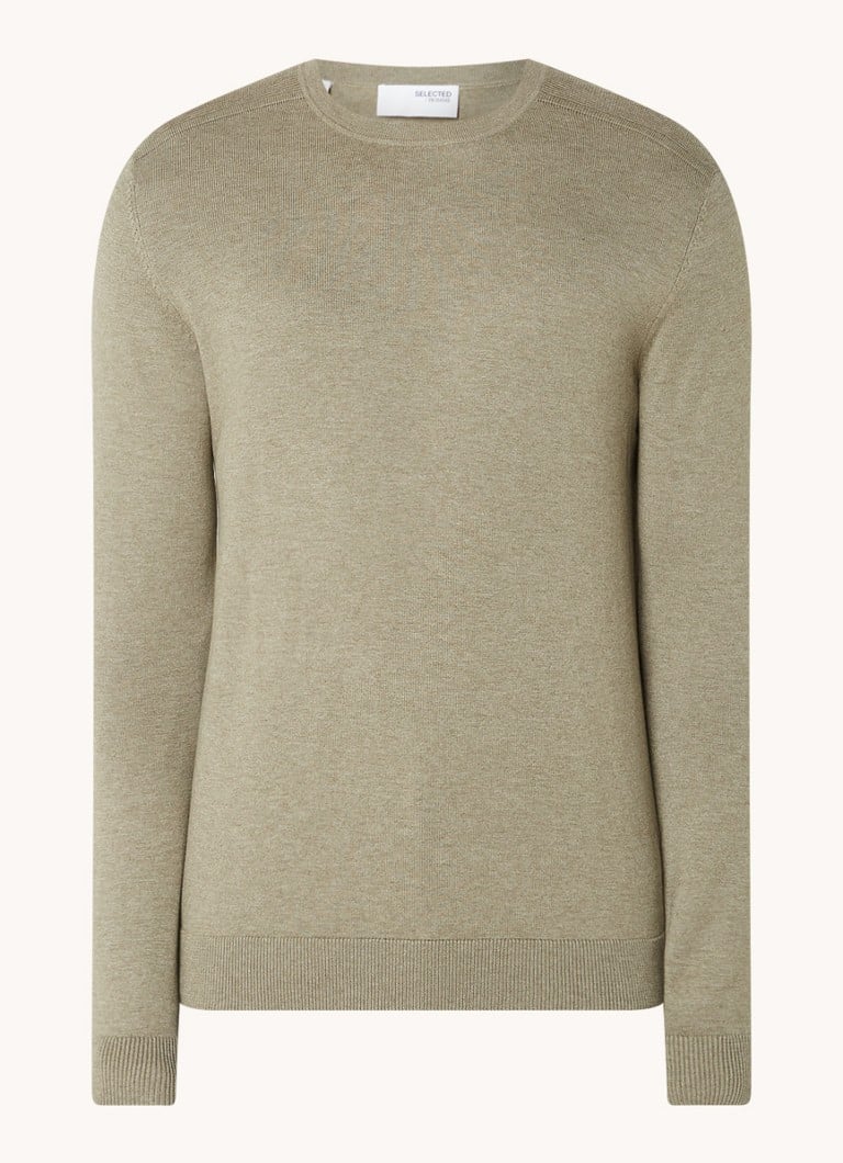 Selected Homme Berg smalki adīts elastīgs džemperis