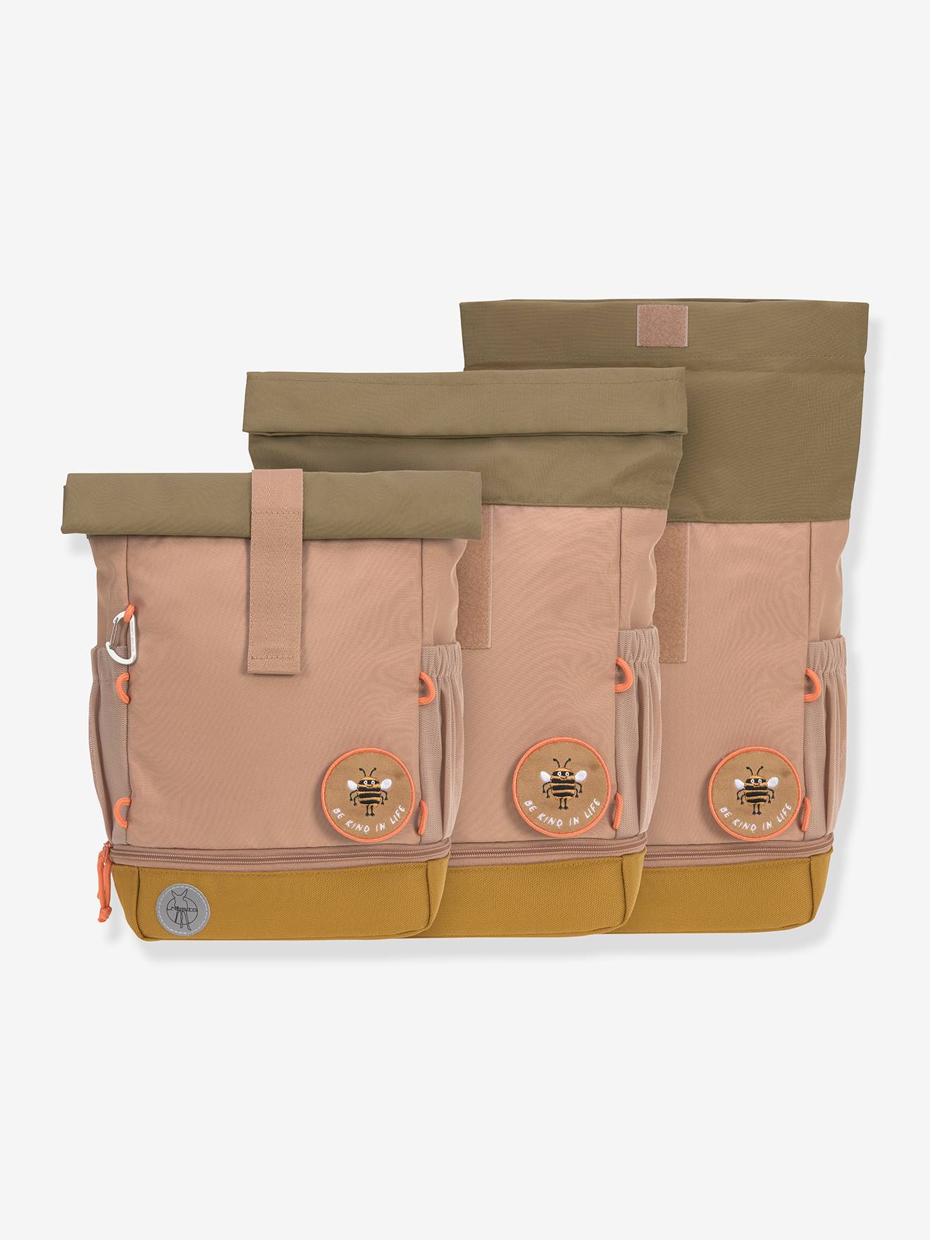 Mini sac à dos LÄSSIG Rolltop Nature noisette