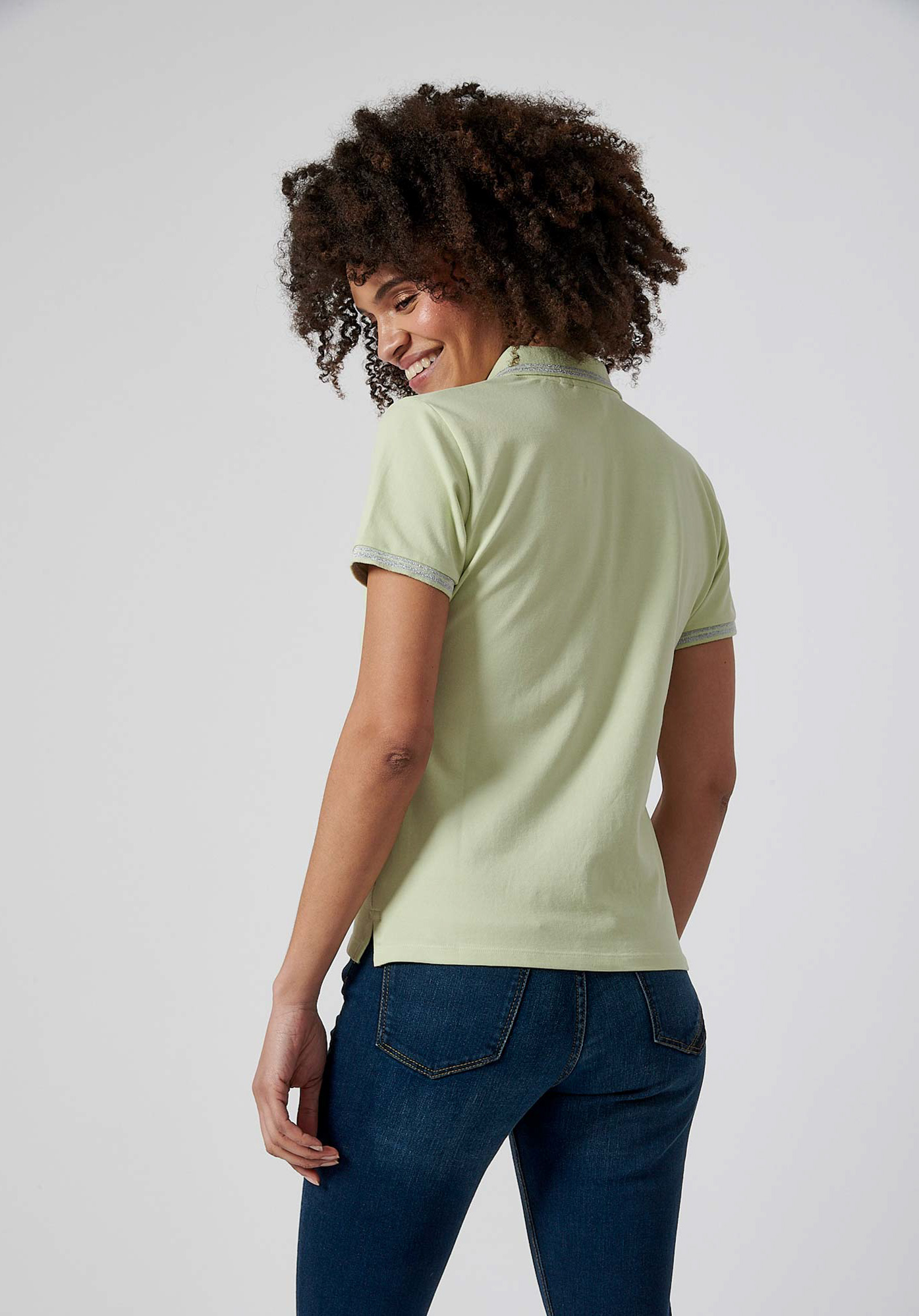 JULE   Polo vert Femme