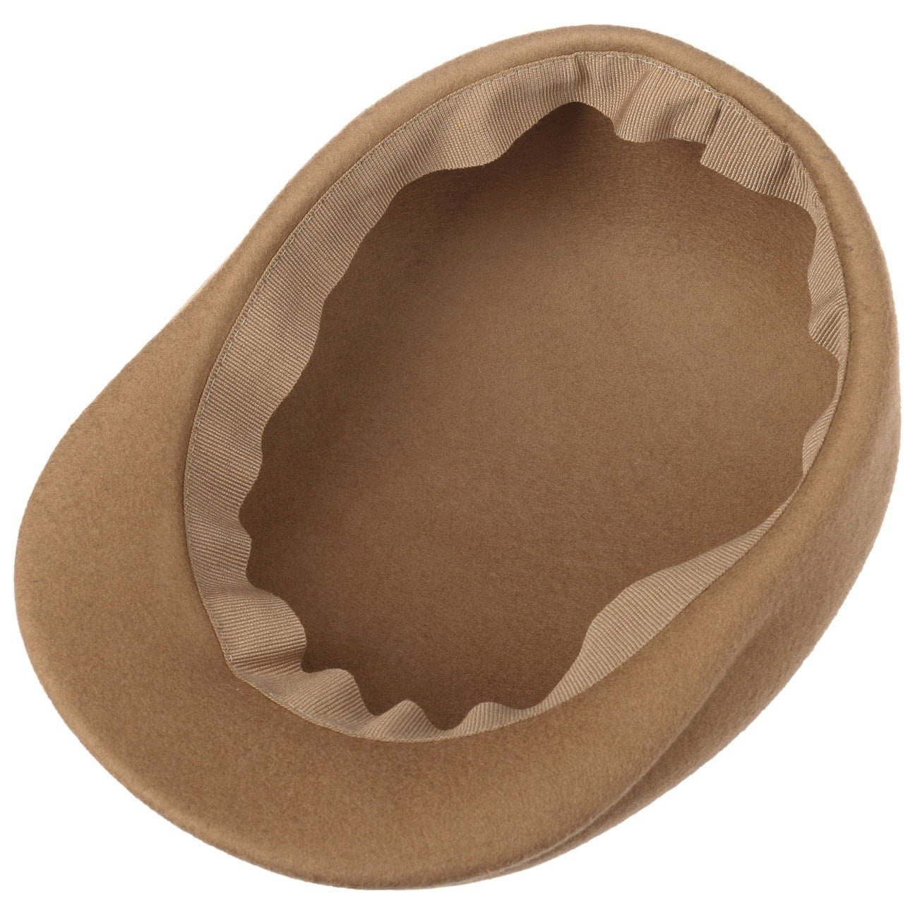 Lipodo Flat Cap (1-St) Flatcap mit Schirm, Made in Italy