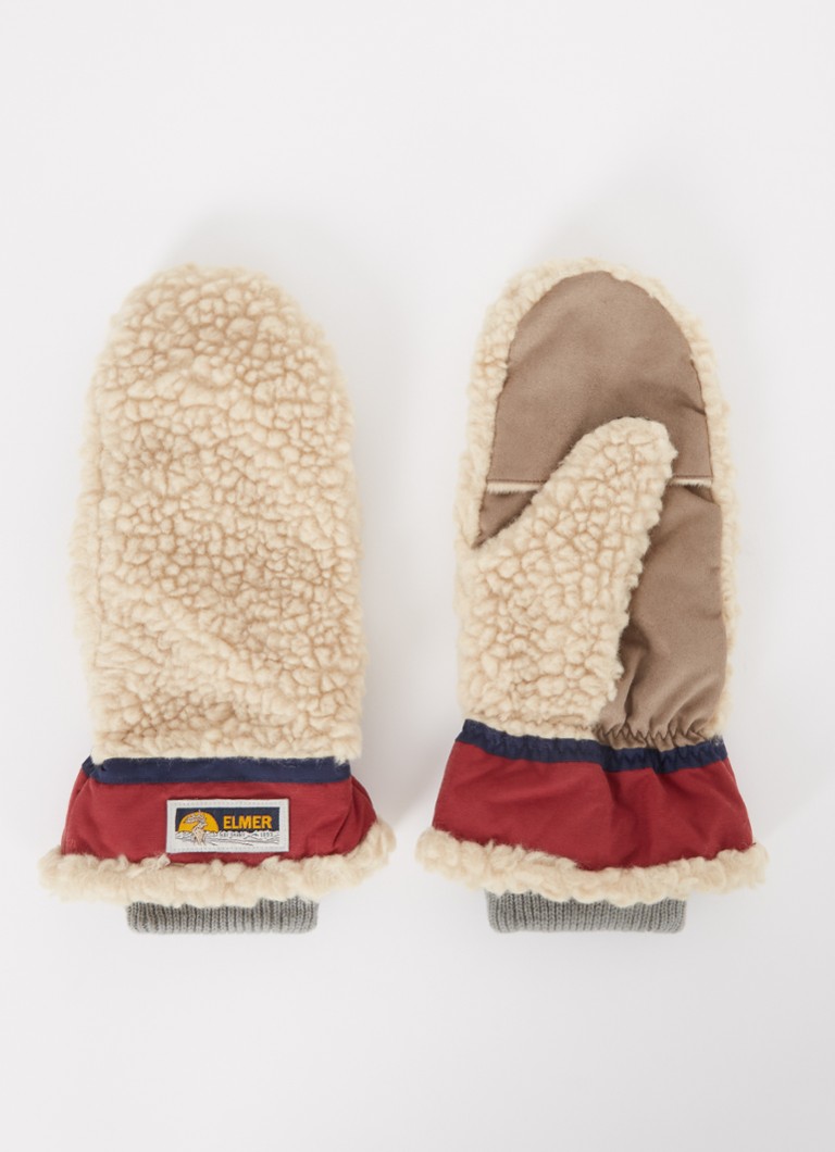 ELMER Miyo teddy mittens with touchscreen function