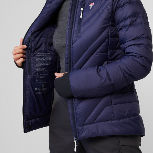 FAITHFUL DOWNWOOL JACKET W Damen - Daunenjacke